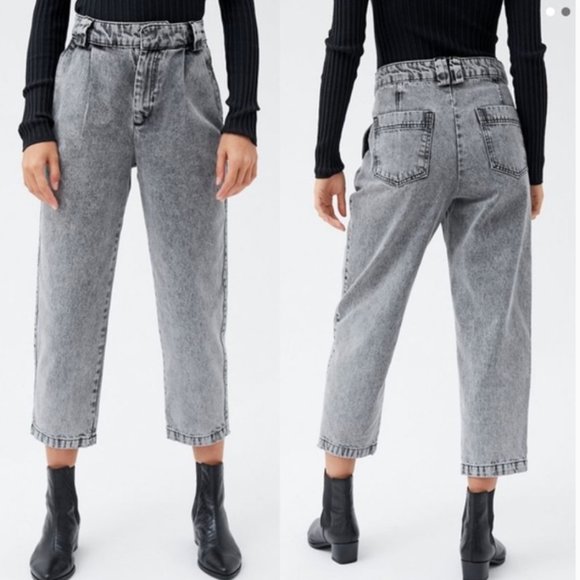 Urban Outfitters Denim - urban outfitters BDG washed faded black high waisted sofie slouchy denim jeans